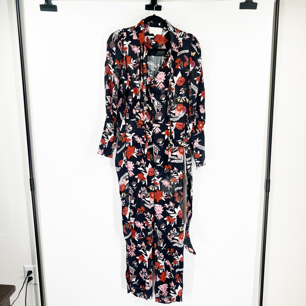 Carolina K Elis Jumpsuit Floral Long Sleeve